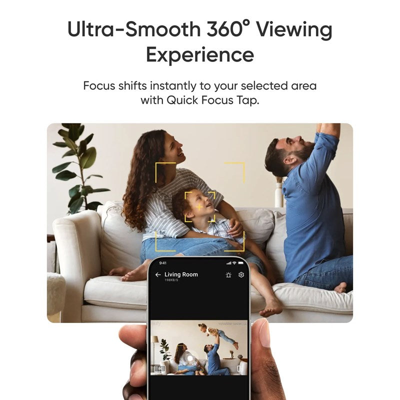 Eufy Indoor Cam E30 4K Pan & Tilt - White Eufy Indoor Cam E30 4K Pan & Tilt - White